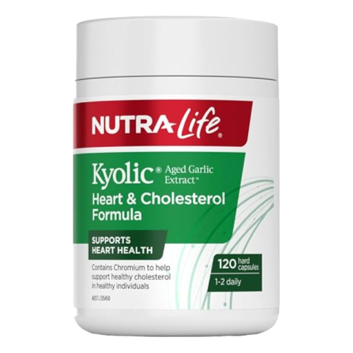 NutraLife - Kyolic Aged Garlic Extract Heart & Cholesterol Formula 120