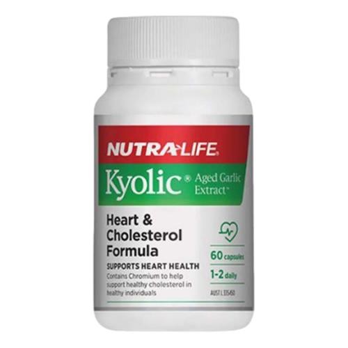 NutraLife - Kyolic Aged Garlic Extract Heart & Cholesterol Formula 60