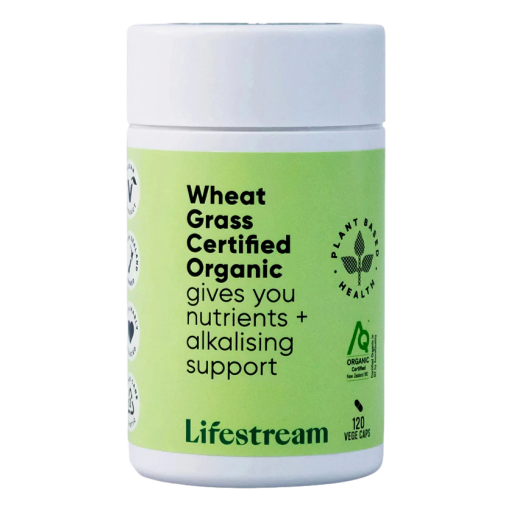 Lifestream - Organic Wheat Grass 120