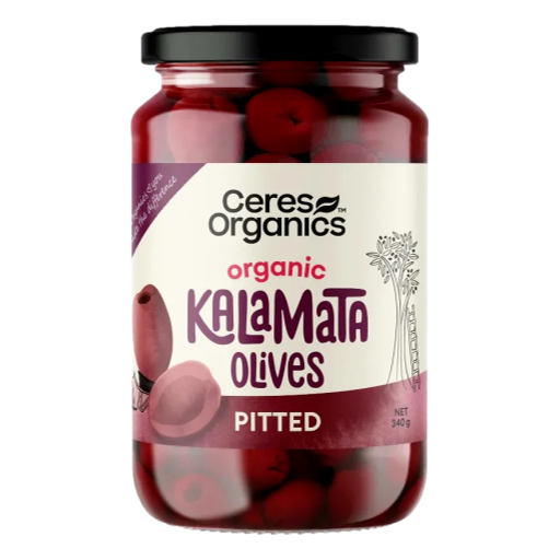 Ceres - Organic Kalamata Olives Pitted 340gm