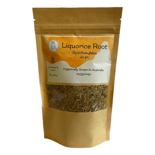 Black Bear Herbals - Organic Licorice Root Shredded 100gm
