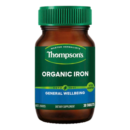 Thompsons - Organic Iron 30