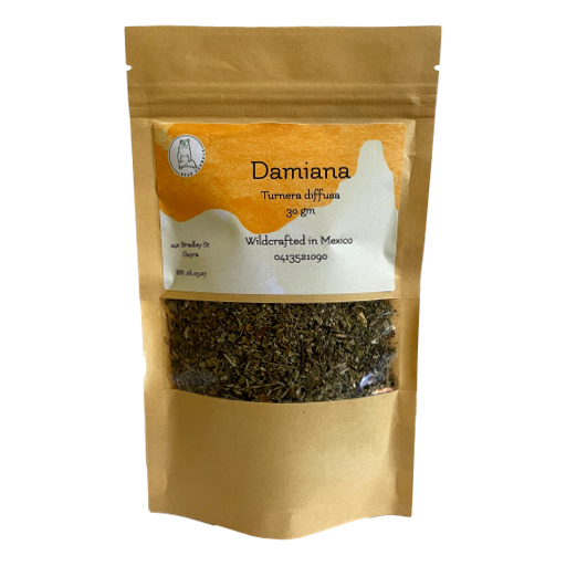 Black Bear Herbals - Wildcrafted Damiana 30gm