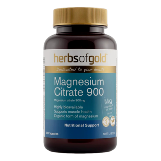 Herbs of Gold - Magnesium Citrate 900 120
