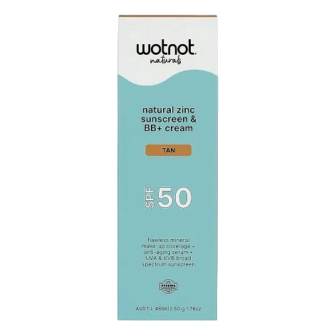 Wotnot – Natural Face Sunscreen SPF 40 Tan BB Cream 60gm