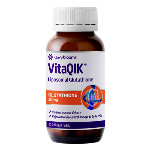 Henry Blooms - Vitaqik Liposomal Glutathione Sublingual Tablets 30