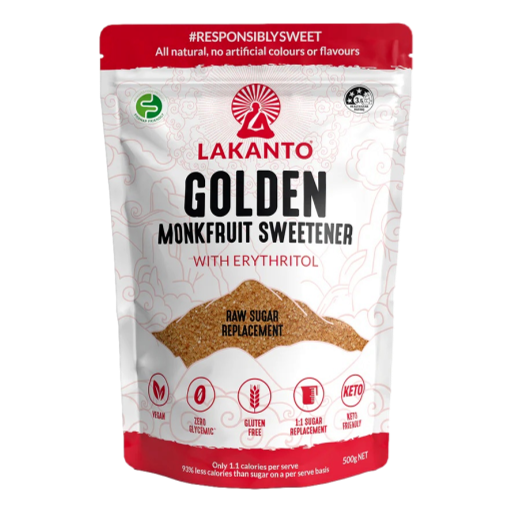 Lakanto - Monkfruit Sweetener Golden with Erythritol 500g