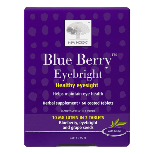 New Nordic - Blue Berry Eyebright 60Tabs