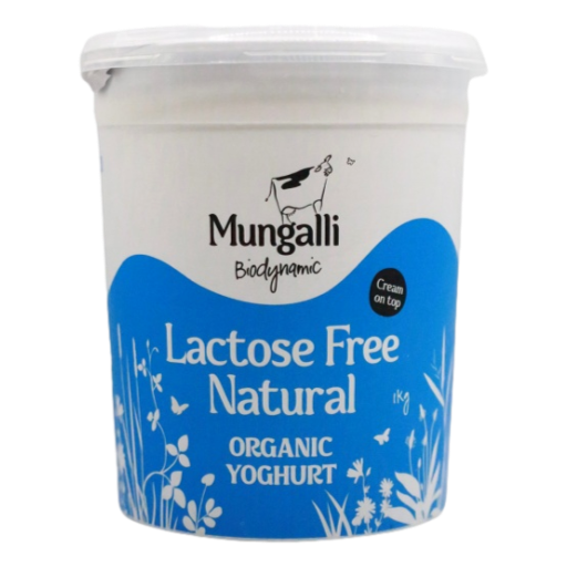 Mungalli Creek Dairy - Organic BD Yoghurt Lactose Free 1kg