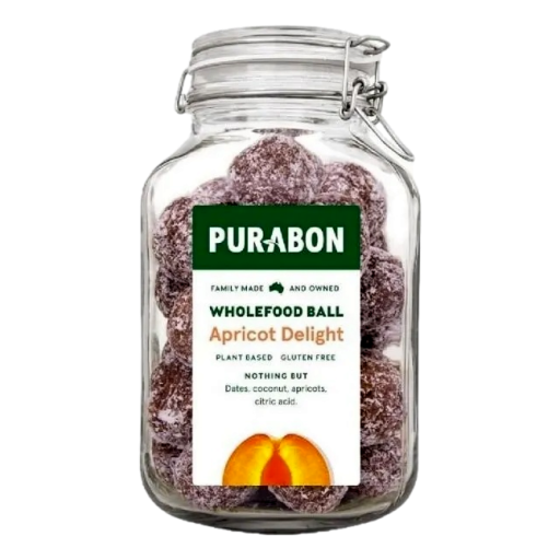 Purabon - Wholefood Balls Apricot Delight 43gm