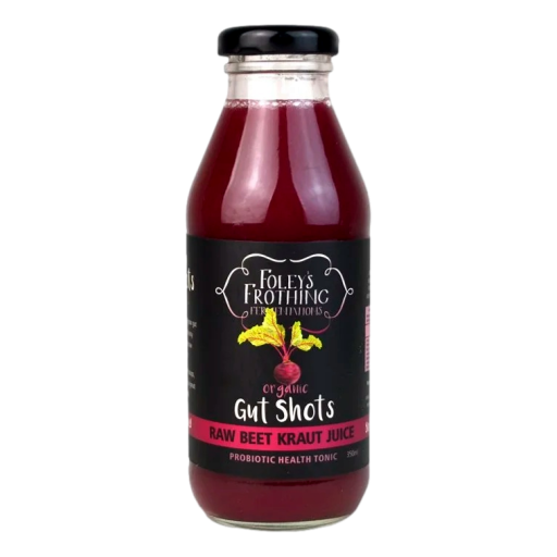 Foley's - Organic Gut Shots Ginger Beet 350ml (not postable)