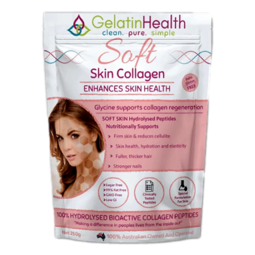 Gelatin Health – Soft Skin Collagen 250gm