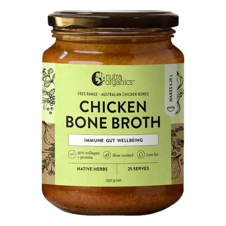 Nutra Naturals - Chicken Bone Broth Concentrate Native Herbs 250g