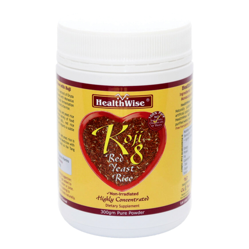 Healthwise - Koji8 (Red Yeast Rice) 300g