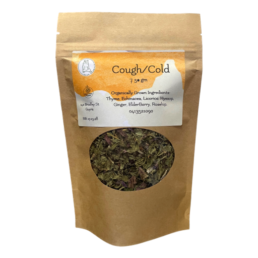 Black Bear Herbals - Organic Cough Cold Herbs 75gm