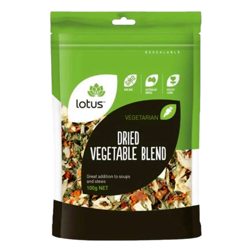 Lotus - Dried Vegetable Blend 100g