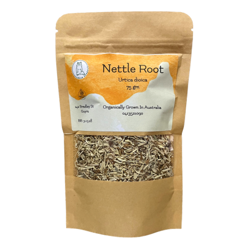 Black Bear Herbals - Organic Nettle Root 75gm