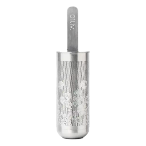 01living - Tea Stick Infuser Loose Leaf with Scoop Silver ea