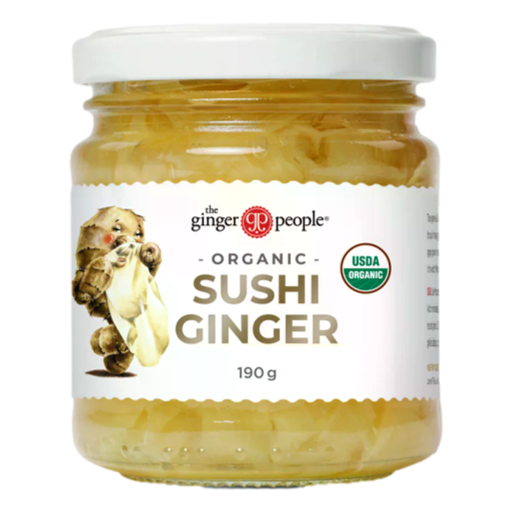 The Ginger People - Organic Pickled Sushi Ginger 190gm
