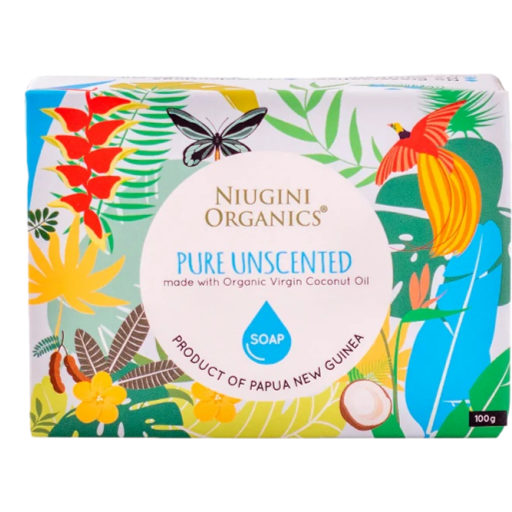 Niugini Organics – Soap Coconut Oil Pure 100gm