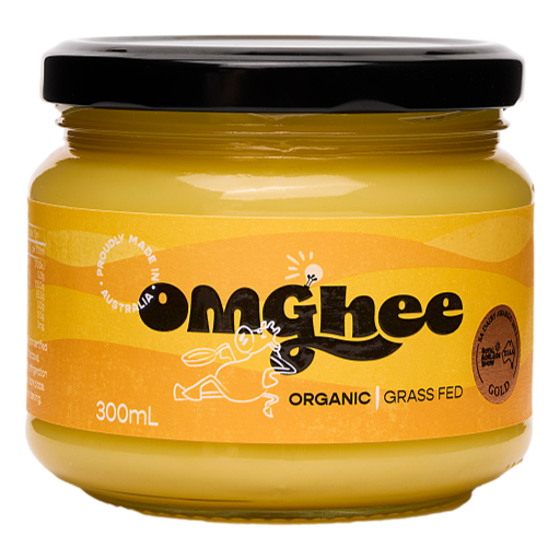 Omghee - Australian Certified Organic Grass-fed Ghee 300ml