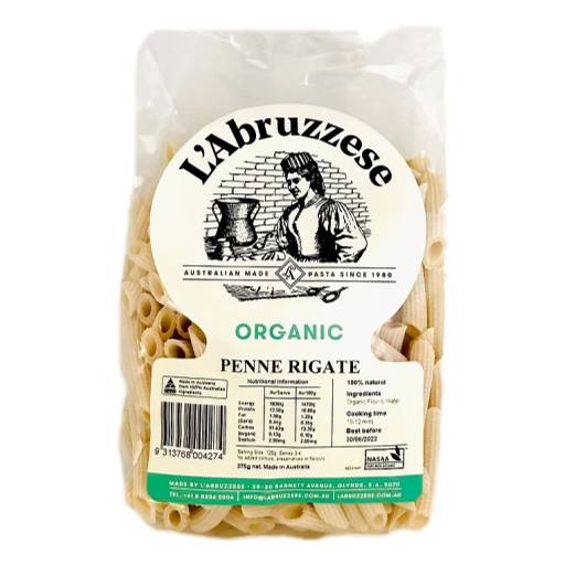 L'Abruzzese - Organic Penne Rigate 375gm