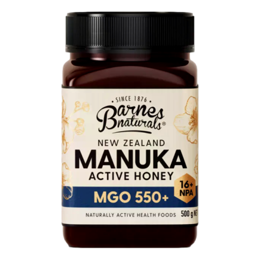 Barnes - Active Manuka Honey MGO 550+ 500gm