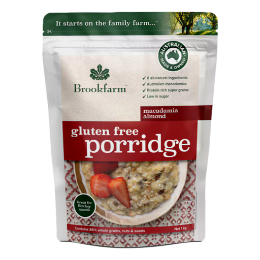 Brookfarm - Gluten Free Porridge 1kg
