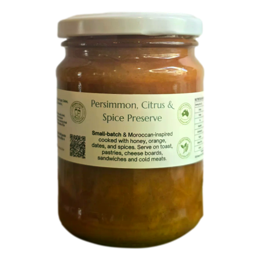 The Seasonal Companion - Persimmon, Citrus & Spice Preserve 150ml