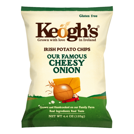 Keoghs - Cheesy Onion Chips 125gm