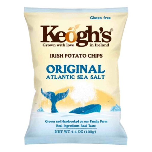 Keoghs - Original Atlantic Sea Salt Chips 125gm