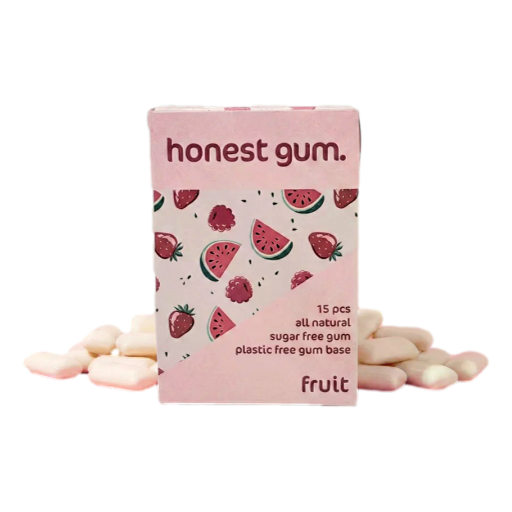 Honest Gum - Chewing Gum Fruit 15pc