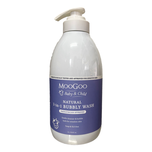 MooGoo - Natural 2-in-1 Bubby Wash 1ltr