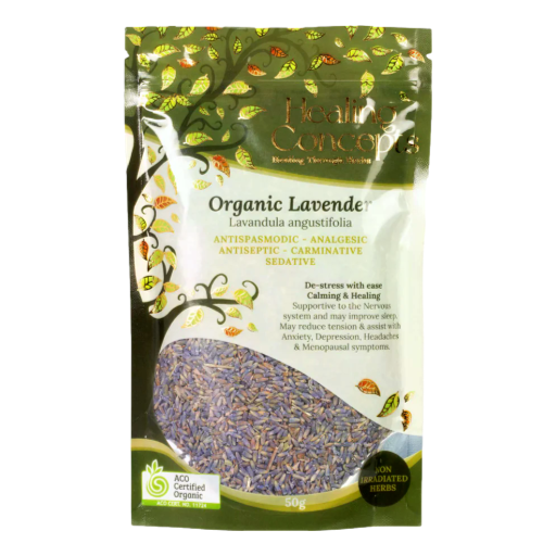 Healing Concepts - Organic Lavender Tea 50gm