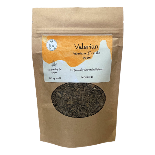 Black Bear Herbals - Organic Valerian 75gm
