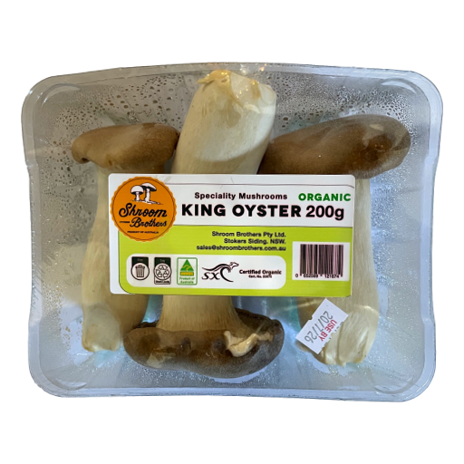 United - Mushrooms King Oyster 200gm (not postable)