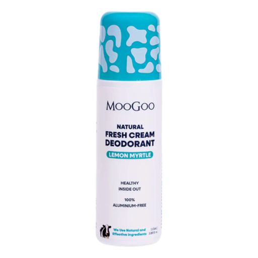 MooGoo - Fresh Cream Deodorant Lemon Myrtle 115ml