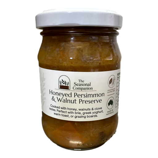 The Seasonal Companion - Honeyed Persimmon & Walnut Preserve150gm