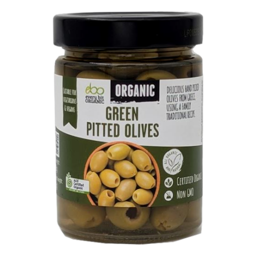 Every Bit Organic - Olives Green Pitted 295g