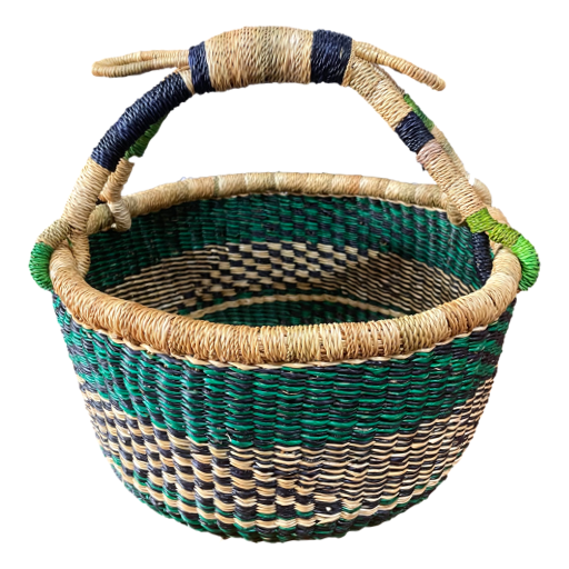 Bashiri - Bolga Basket Round Medium 8