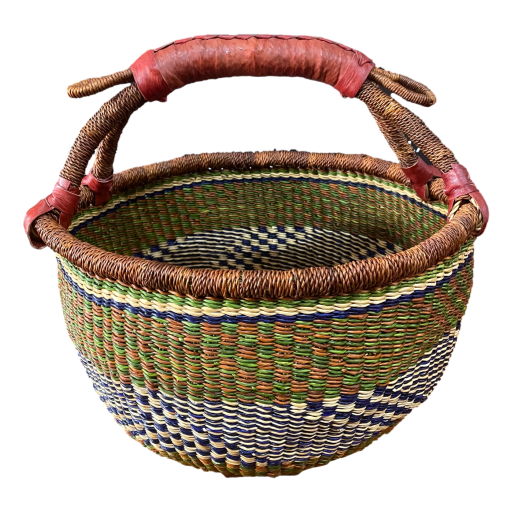 Bashiri - Bolga Basket Round Medium 10