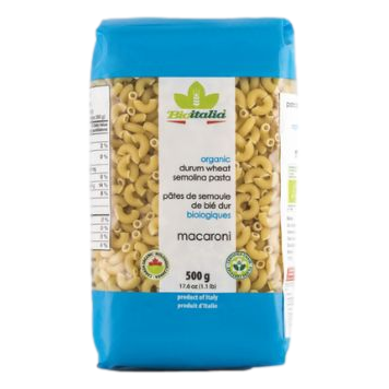 Bioitalia - Organic Macaroni Classic 500gm
