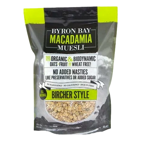 Byron Bay - Macadamia Muesli Muesli Natural Bircher 450g