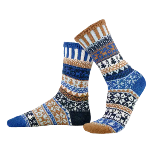 Solmate Socks - Crew Socks Adult Chestnut [Size:Small]