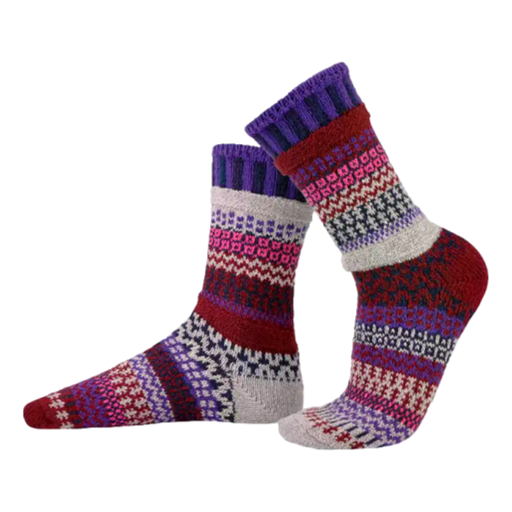 Solmate Socks - Crew Socks Adult Wunderland [Size:Small]