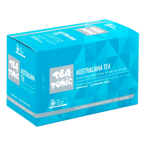 Tea Tonic - Organic Australiana Tea Bags 20