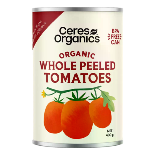 Ceres - Organic Whole Peeled Tomatoes 400gm