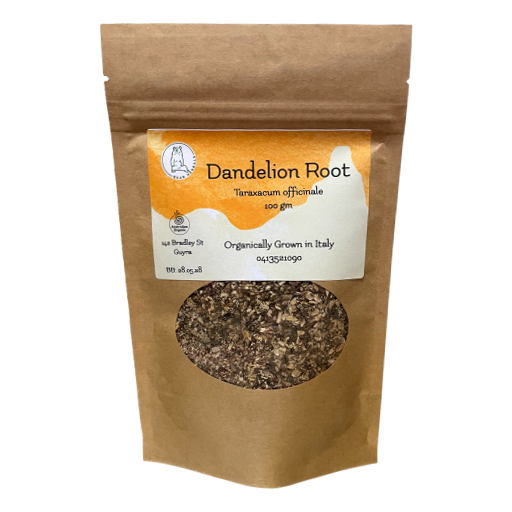 Black Bear Herbals - Organic Dandelion Root 100gm