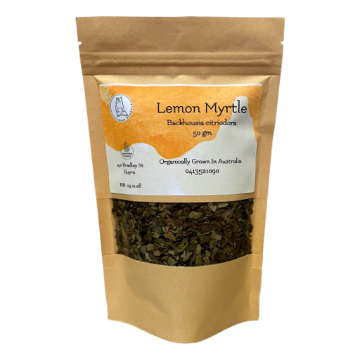 Black Bear Herbals - Organic Lemon Myrtle 50gm