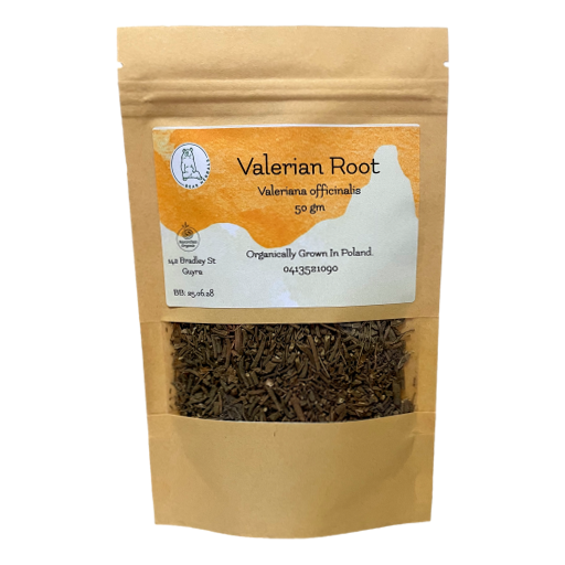 Black Bear Herbals - Organic Valerian 50gm